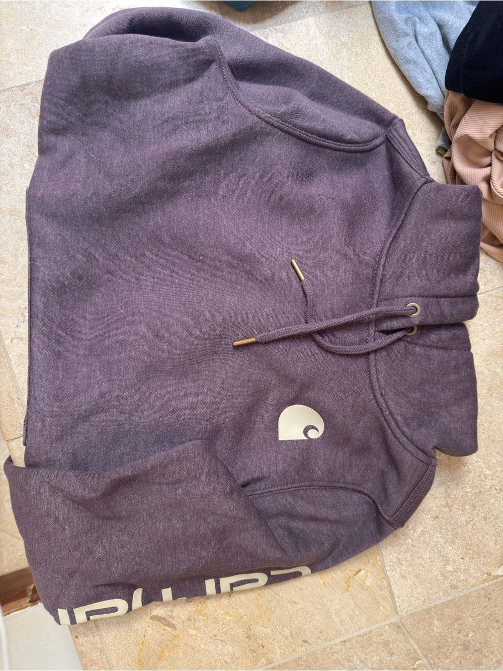 Carhartt Purple Pullover Hoodie NWOT